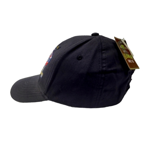 CSI Headwear Embroidered Rebel Pride Black Baseball Hat/Cap Hook & Loop Closure - Picture 4 of 11